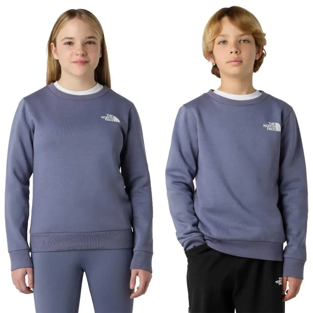 Детский свитшот для девочек Simple Dome The north face, Purple