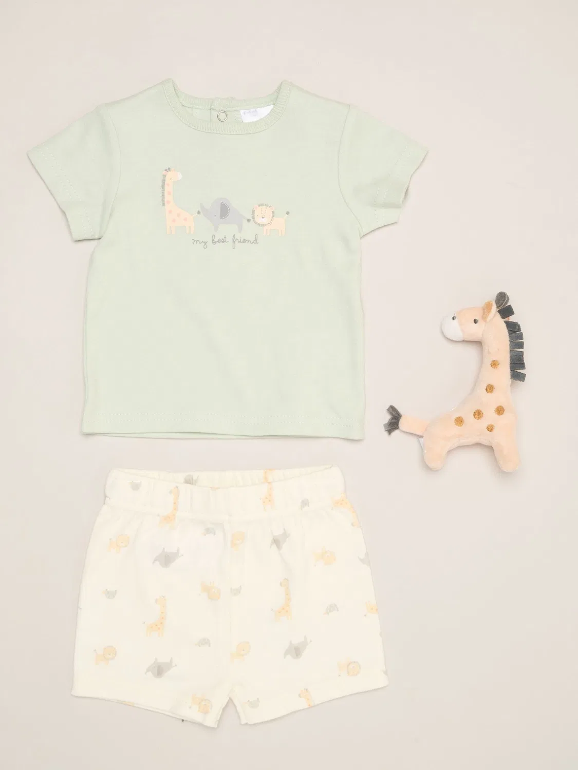 Комплект одежды для новорожденных с динозавром Rock-A-Bye Baby Boutique, зеленый