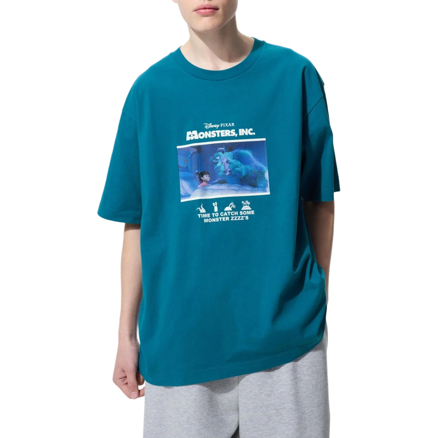 Футболка Pixar Collaboration, Unisex, UNIQLO, Blue — фото 3
