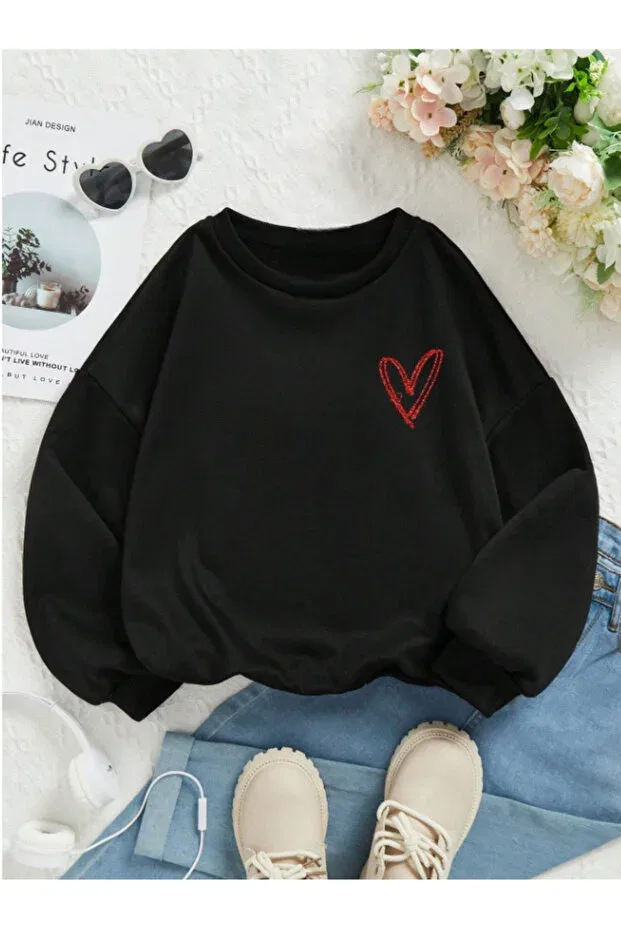 Детские свитшот для мальчиков с принтом Pelna, Black2