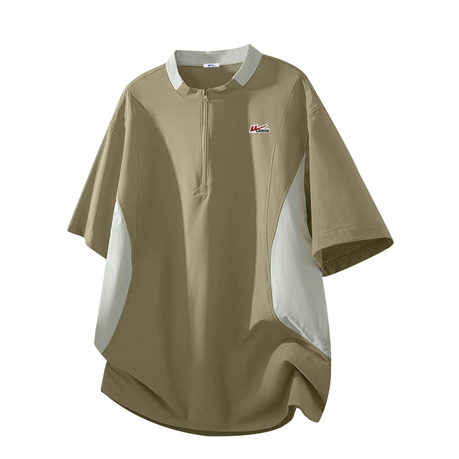 Детская футболка с быстросохнущей тканью Army Green (DIY Badge) WARRIOR
