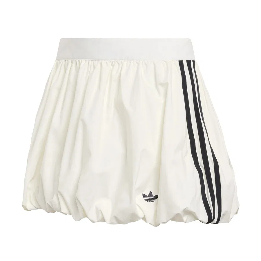 Юбка ADIDAS ORIGINALS 'BALLOON' белого цвета
