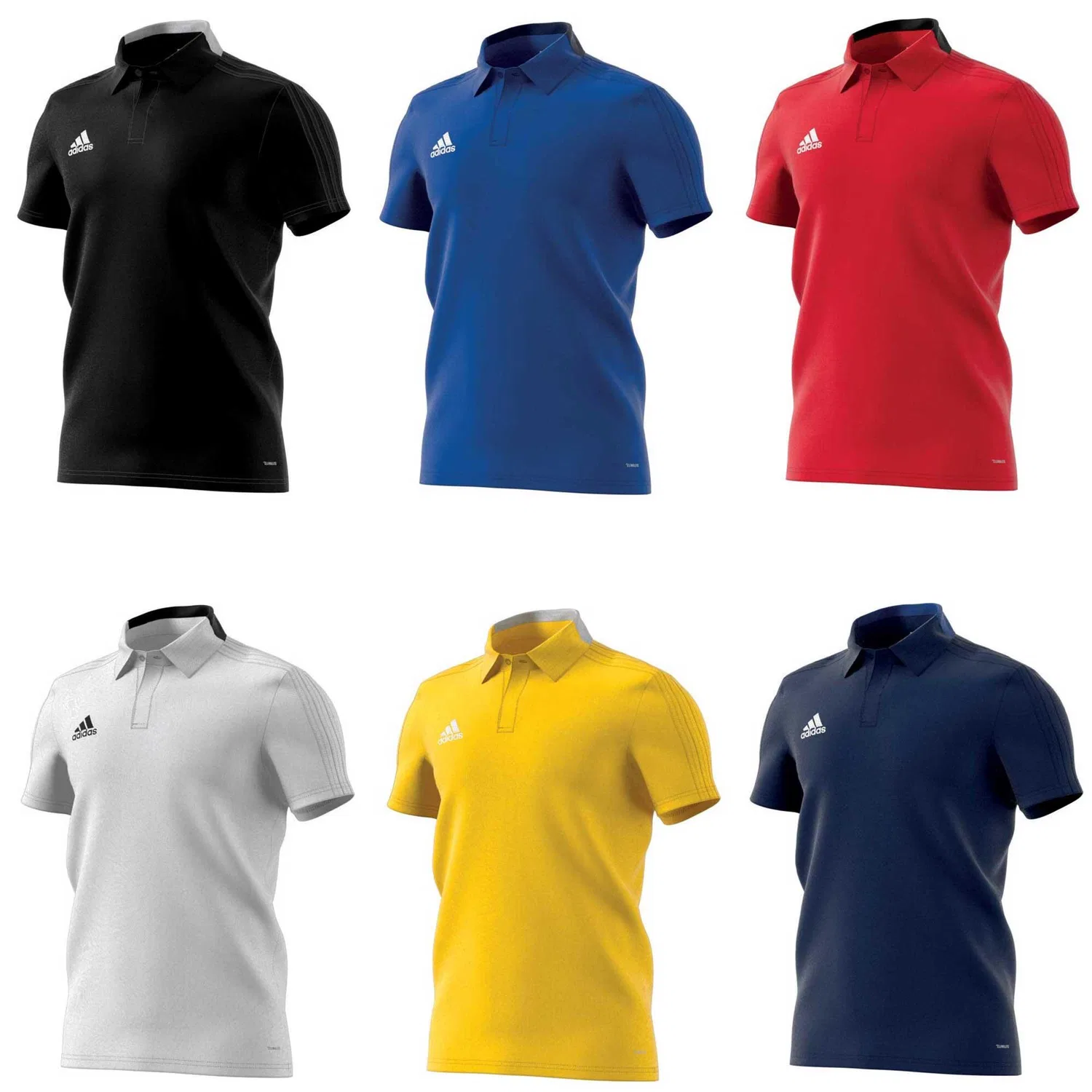 Мужское хлопковое поло Condivo 18 Adidas, Konigsblau Navyblau
