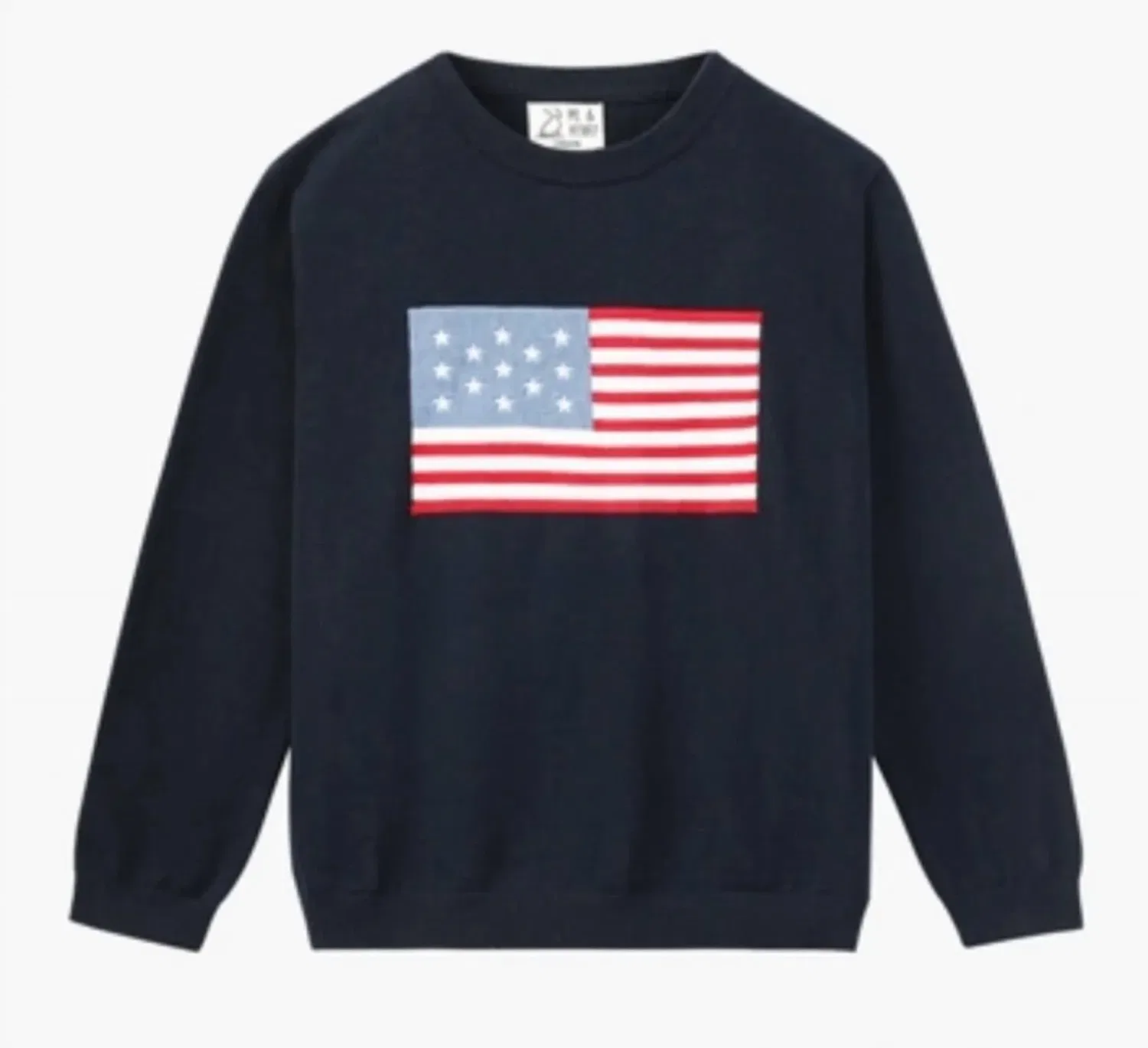 Детский свитер для мальчиков с принтом American Flag ME & HENRY, синий