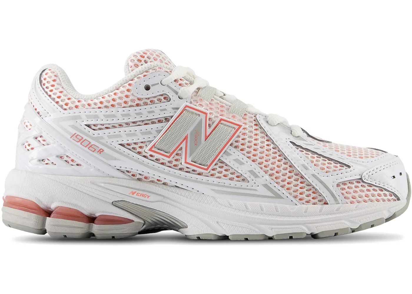 Детские кроссовки Lifestyle New Balance 1906R, White/Sunfade Red