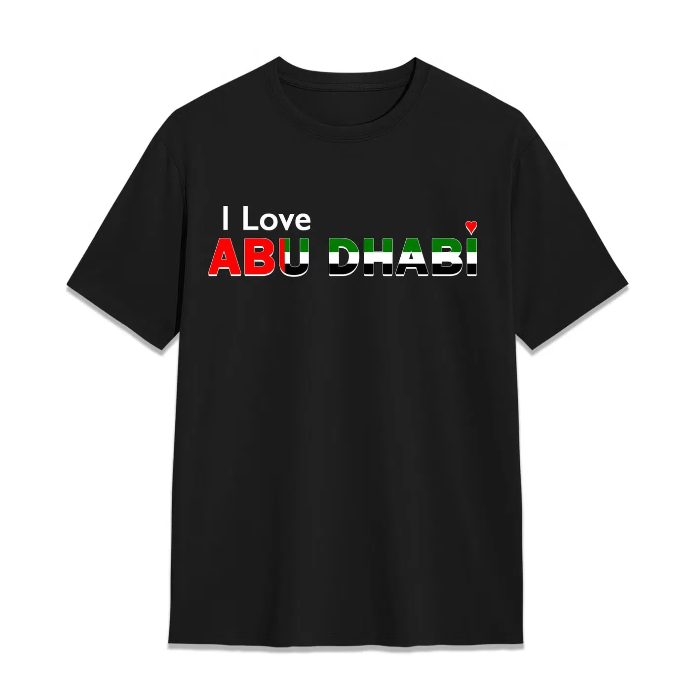 Футболка с принтом I Love Abu Dhabi Yoo Street, черный