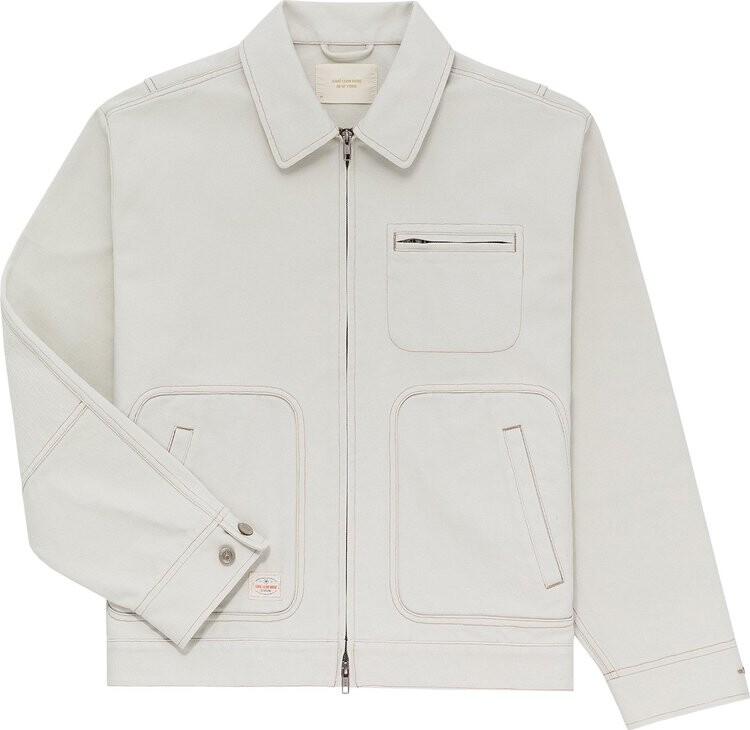 

Куртка Aimé Leon Dore Trapunto Workwear Jacket 'Silver Birch', серый