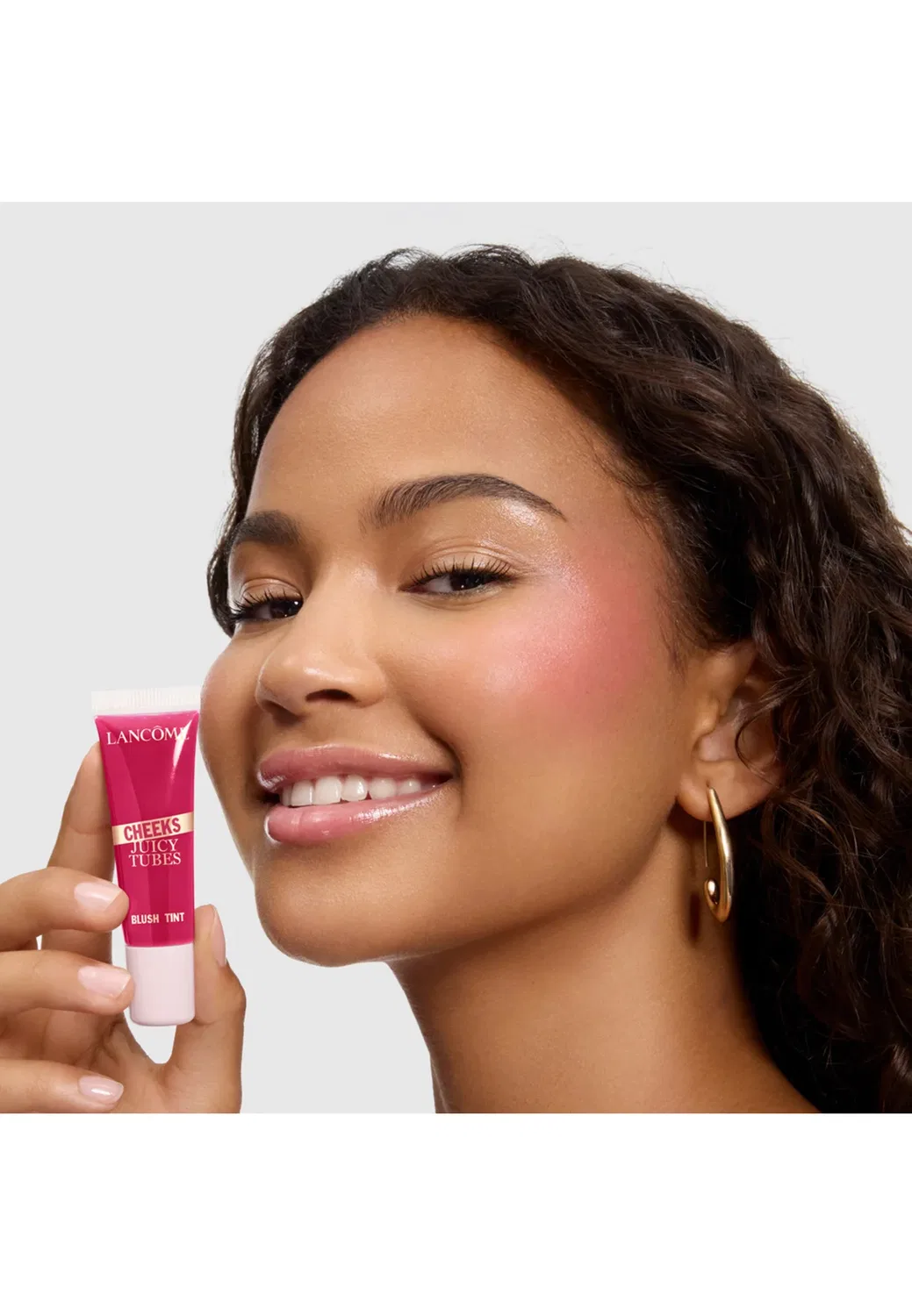 Румяна Juicy Tubes для щек - румяна Lancôme, Raspberry Jam, 10 мл — фото 2