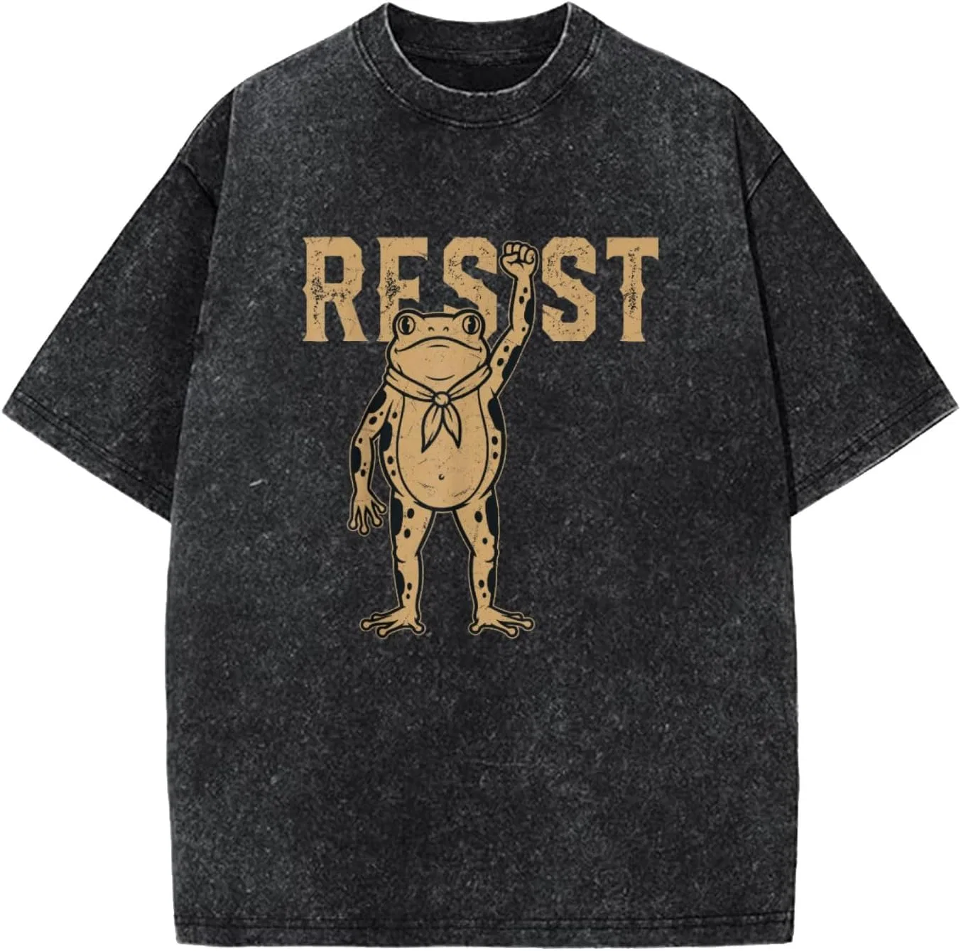 Мужская футболка с лягушками Portland Frog Protests, Wash Black