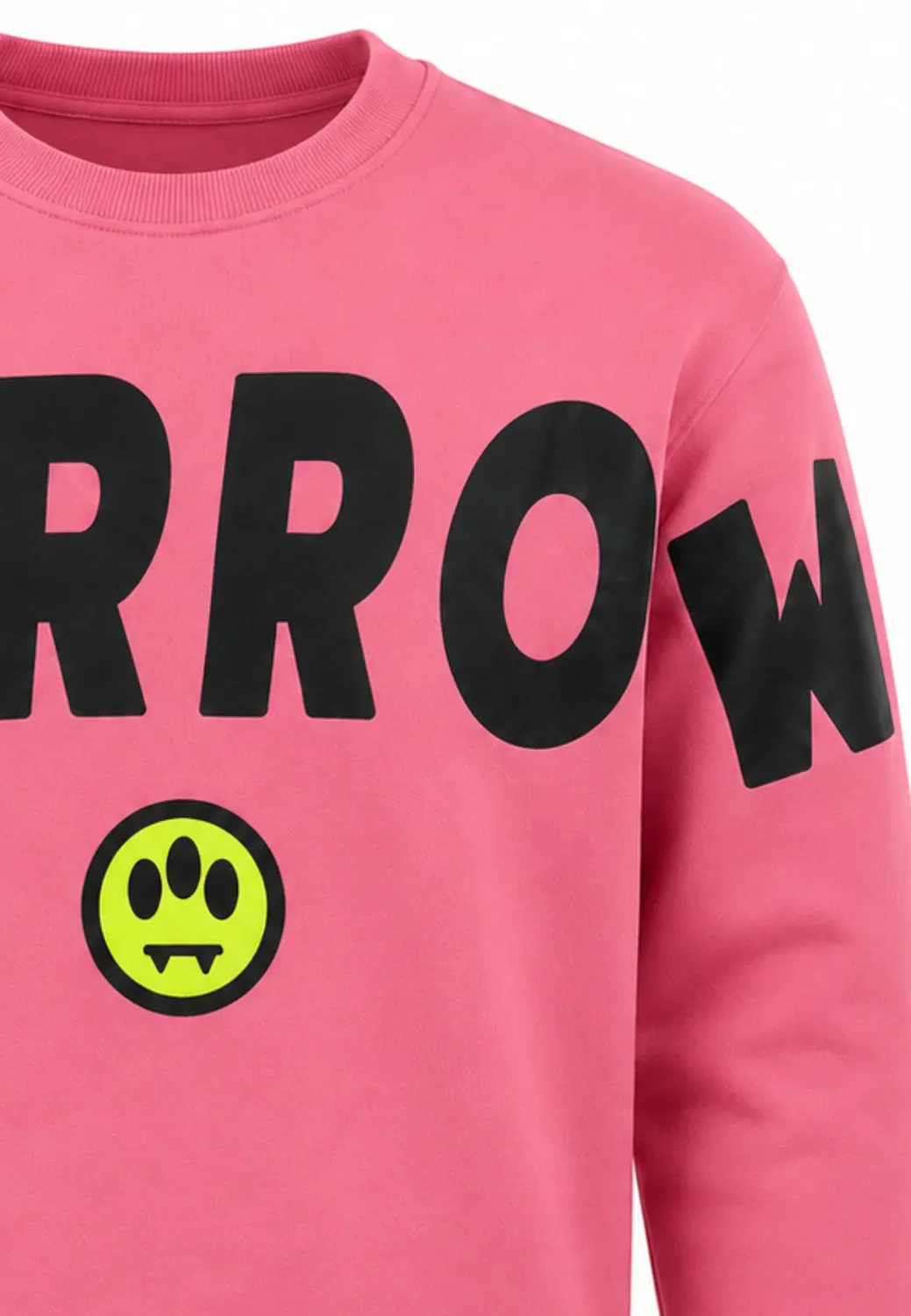 Felpa girocollo maxi scritta унисекс - толстовка Barrow, Pink — фото 4