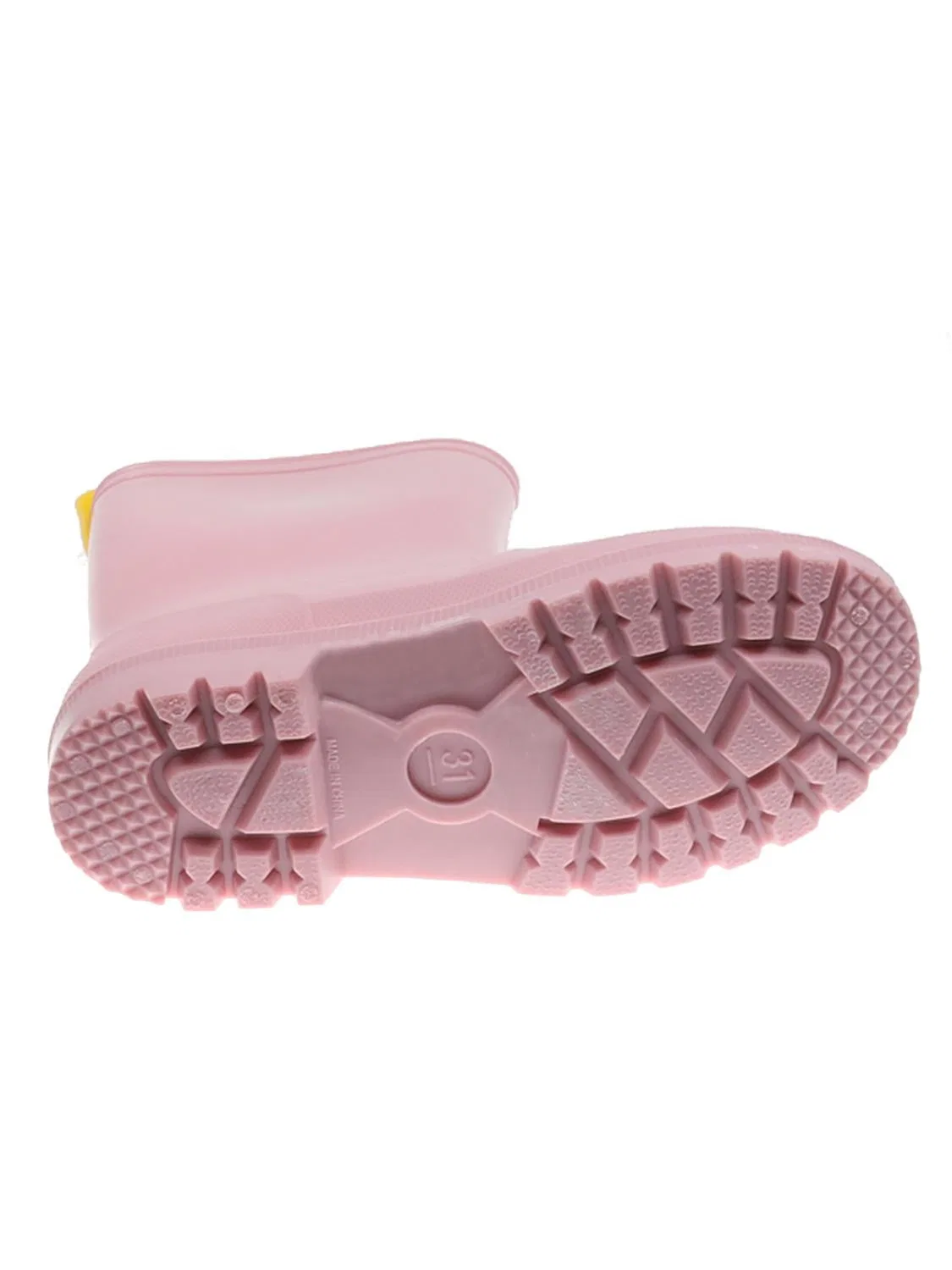 Резиновые сапоги Beppi Rain Boot розового цвета — фото 4