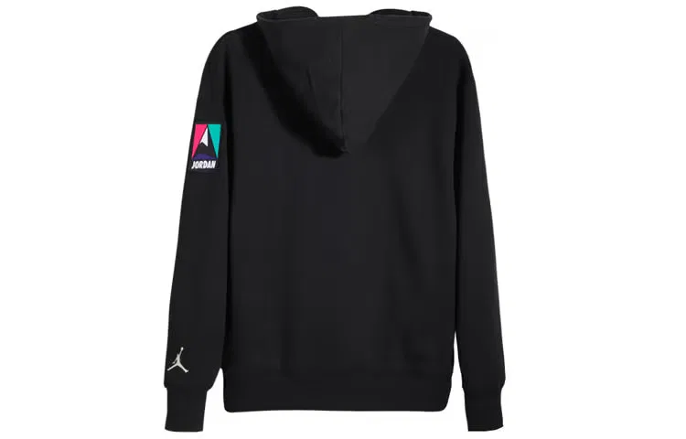 Худи на флисе с капюшоном Air Winter Utility Fleece Jordan, черный