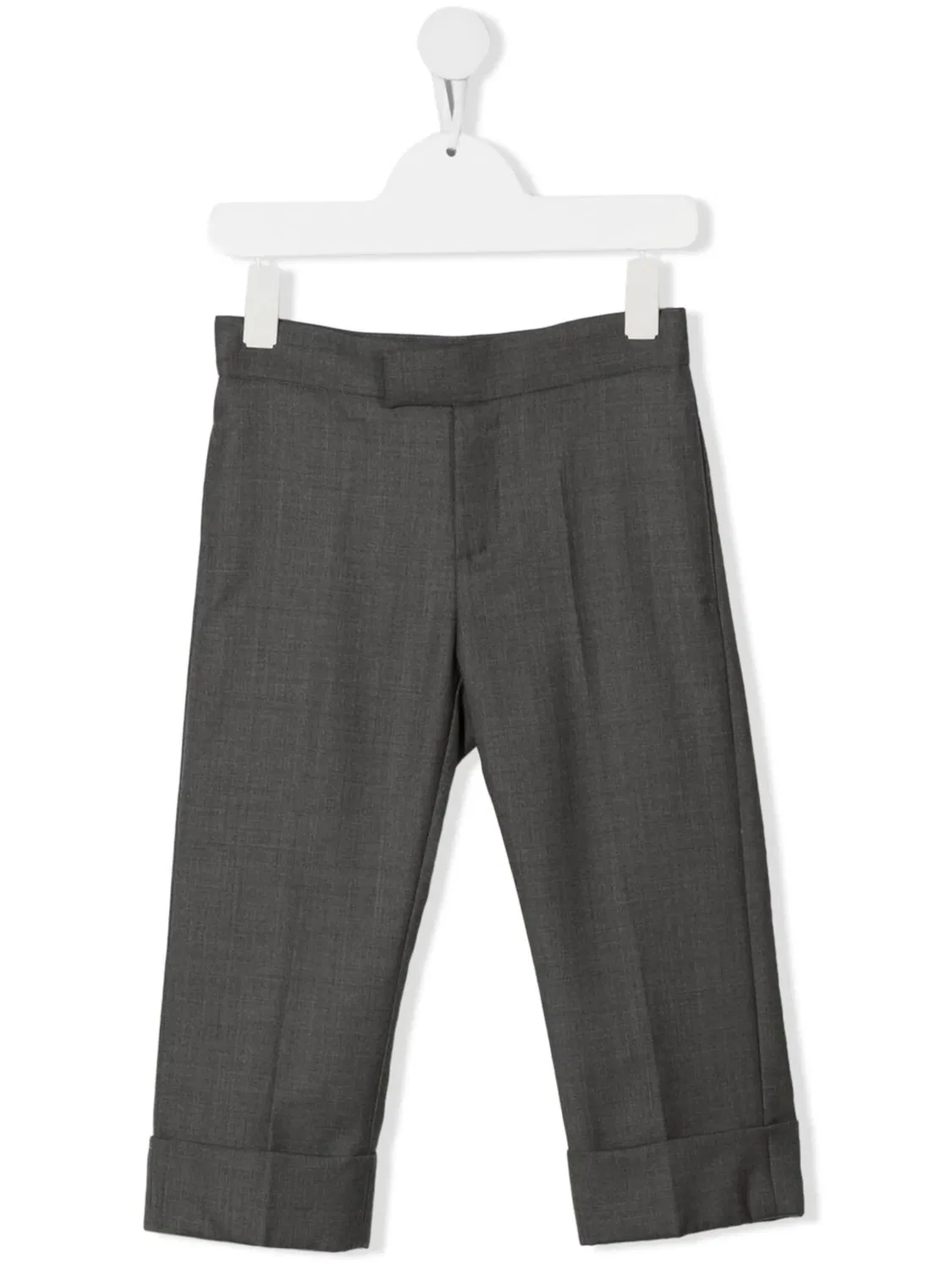 Штаны из твила Super 120s Thom Browne, серый
