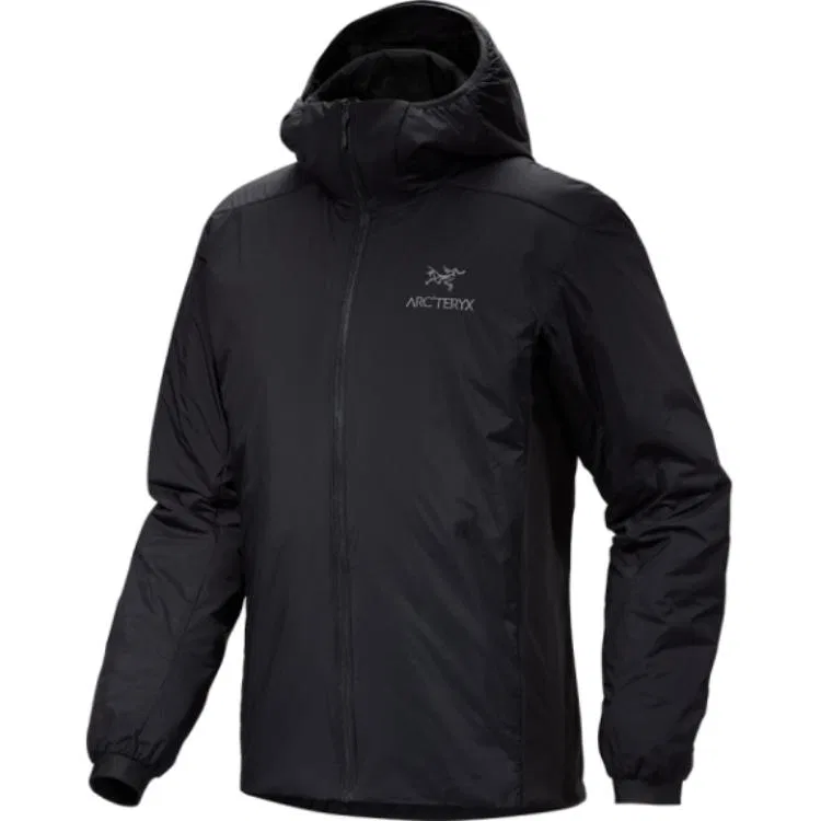Мужская куртка-пуховик Atom с утеплителем, Arcteryx, Black Sapphire — фото 3