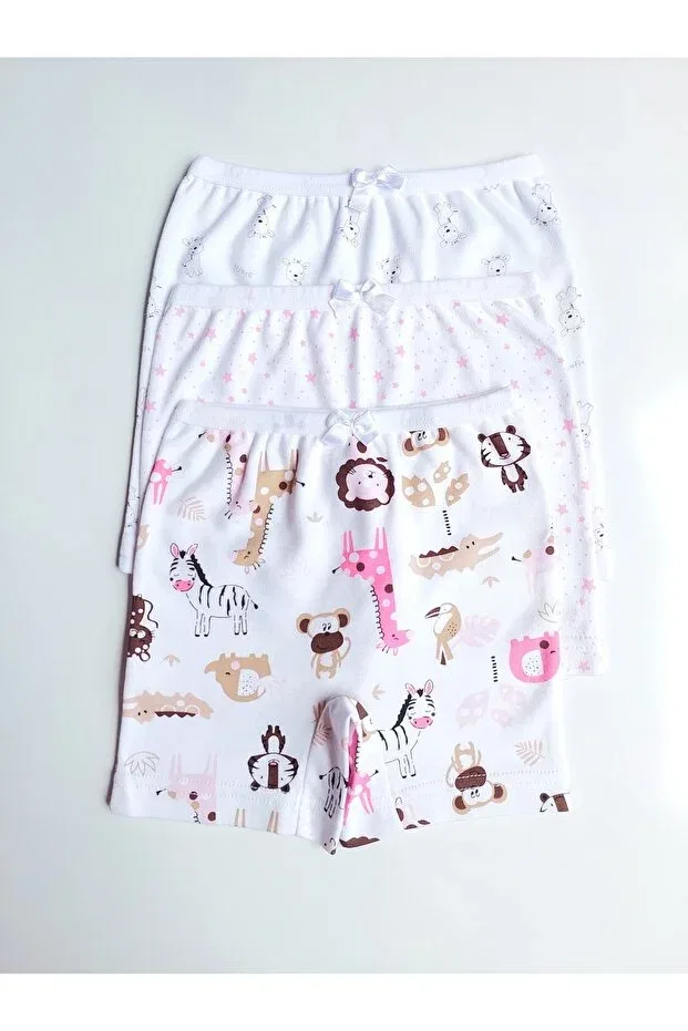 Детские трусы-боксеры для девочек с принтом Çebikids, Patterned — фото 2