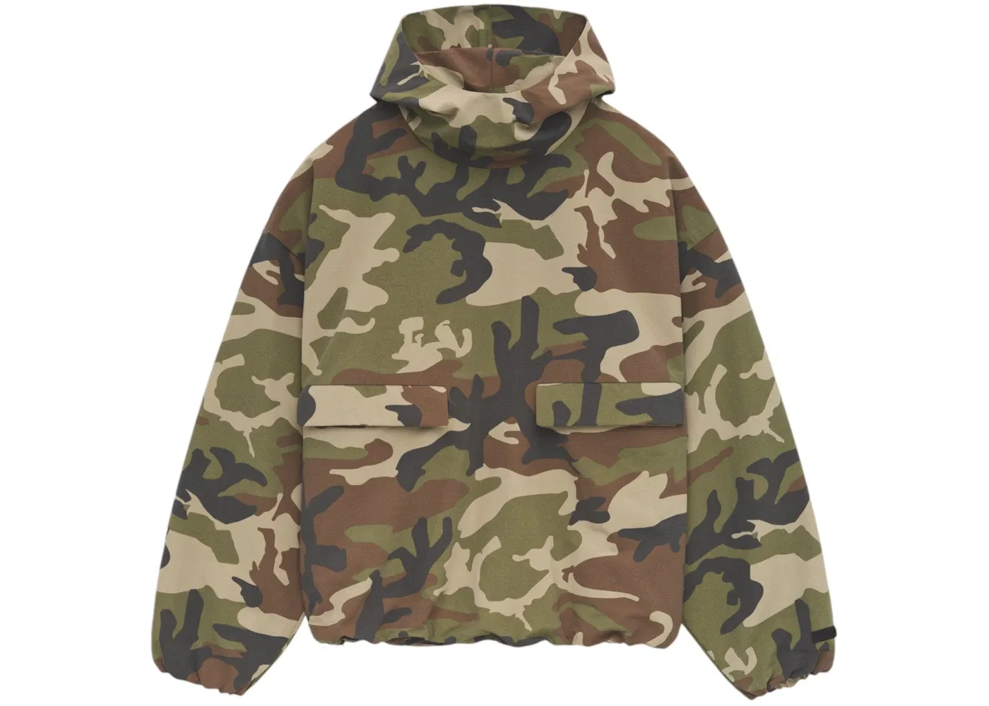 Мужская куртка-анорак с капюшоном из нейлона Anorak Fear of God, Woodland Camo