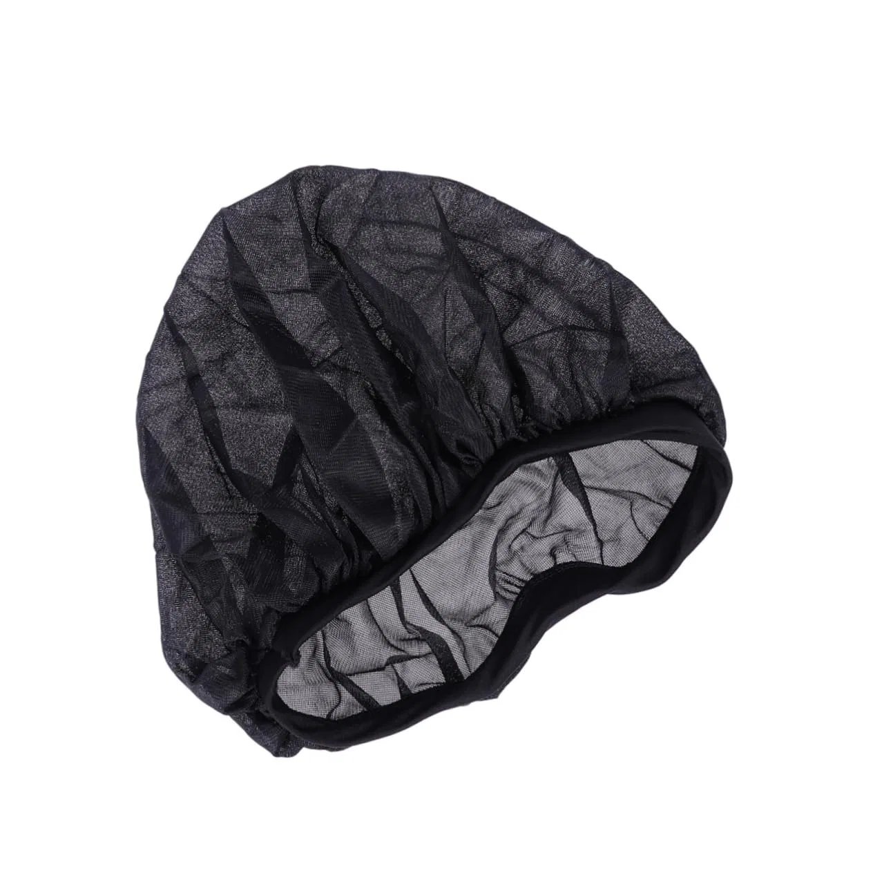 Шапочка для душа Satin, 30 см, NIYANGLE, Schwarz