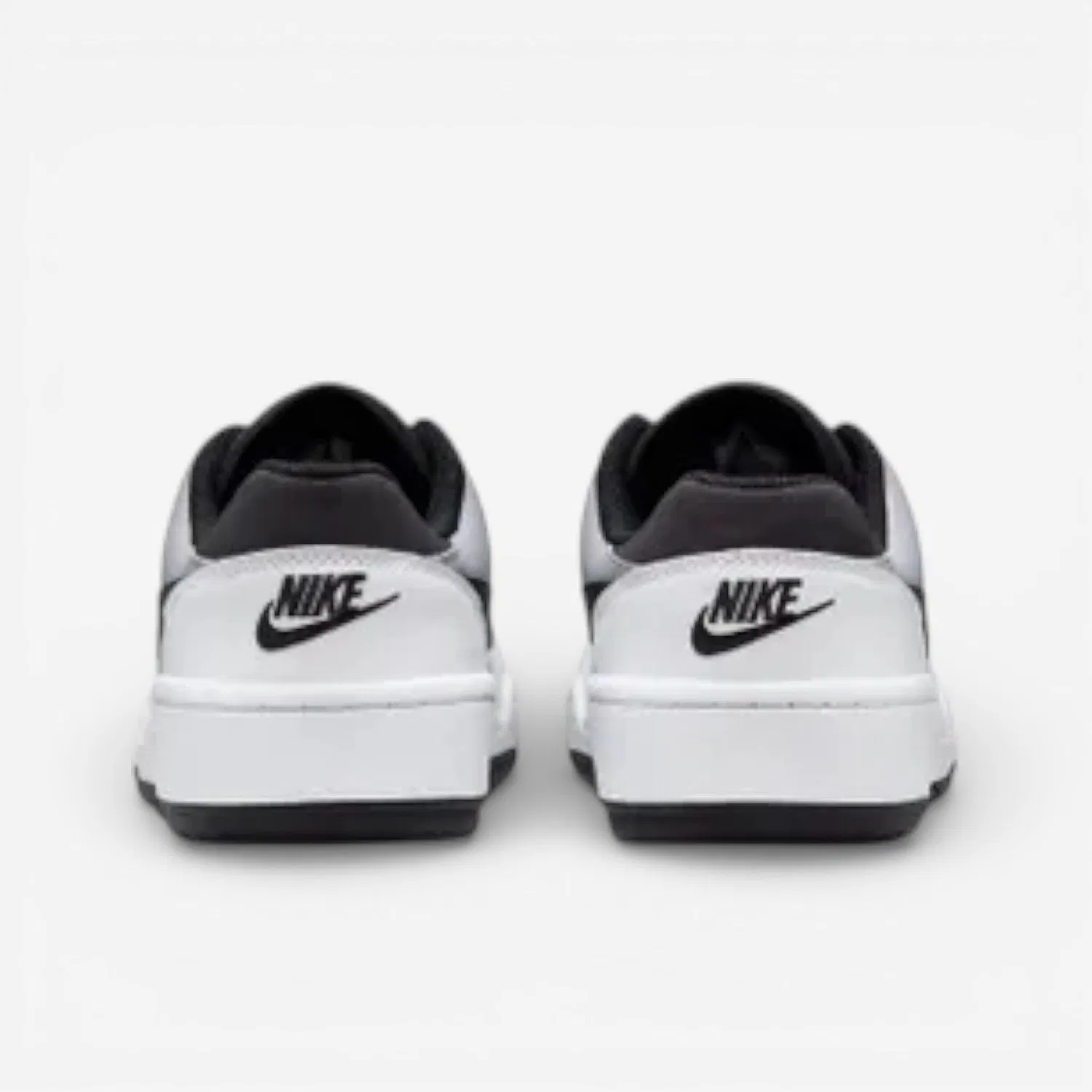 Детские кроссовки Nike Full Force Low White Pewter Black, Schwarz — фото 3