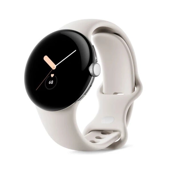 

Умные часы Google Pixel Watch, (Wi-Fi), серебро/белый, Серебристый, Умные часы Google Pixel Watch, (Wi-Fi), серебро/белый