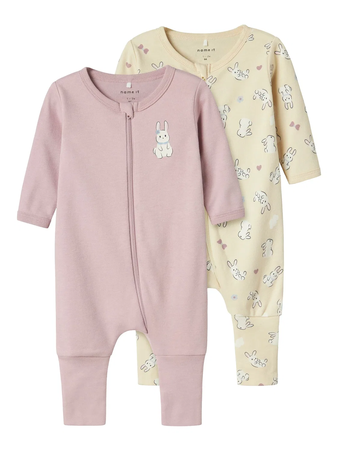Боди-комбинезон с молнией Rabbit Name It