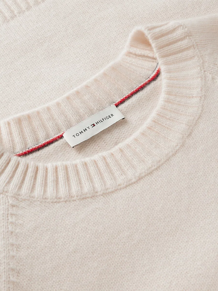 Свитер TOMMY HILFIGER цвета Kitt — фото 3