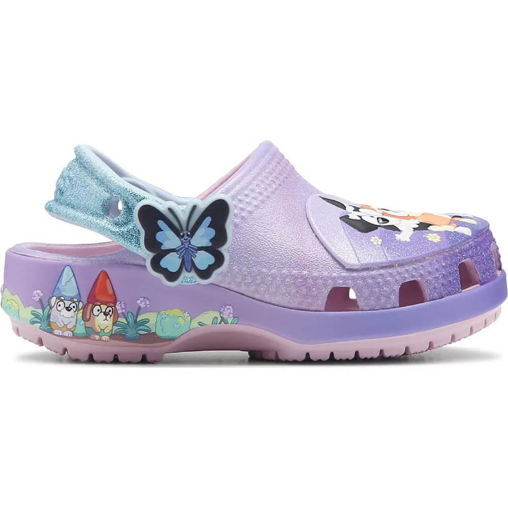 Детские классические сабо Disney Bluey для малышей Crocs, Bluey Multi — фото 2