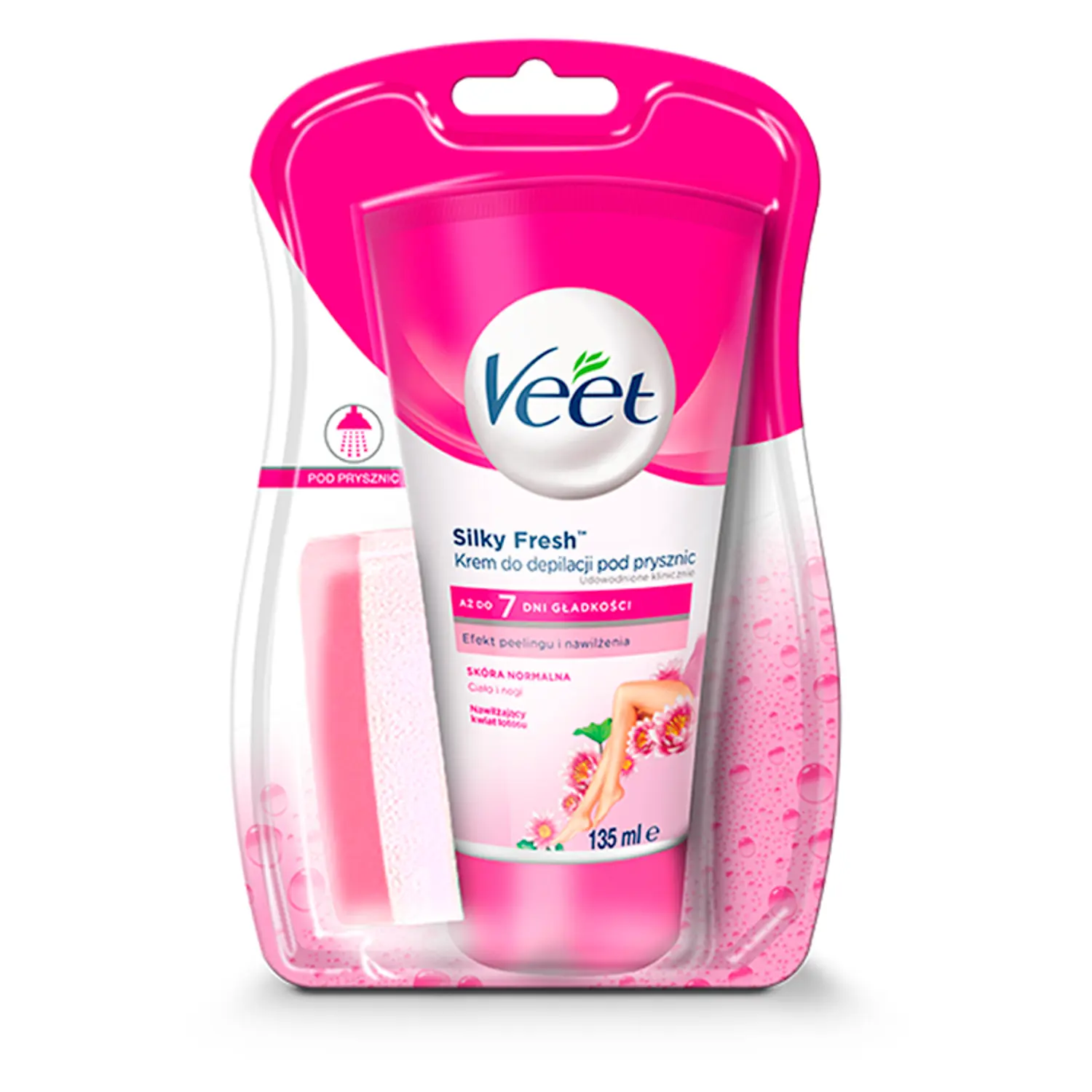 

Veet Mleczko z Lotosu i Jaśmin крем для депиляции для сухой кожи в душе, 135 мл