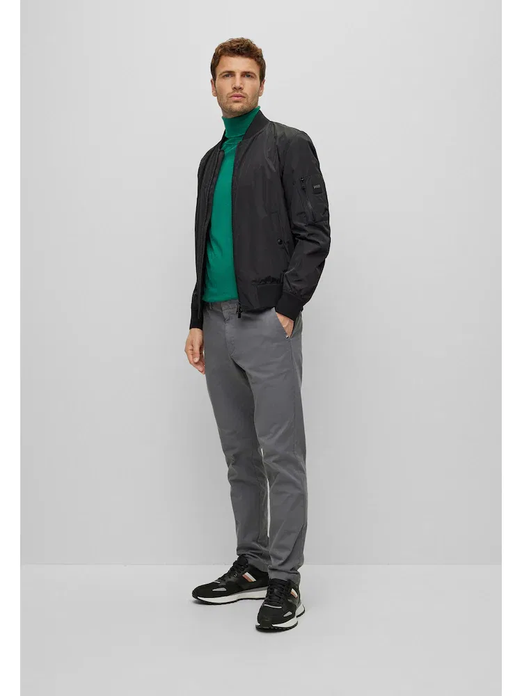 Куртка бомбер Regular Fit BOSS, Black — фото 2