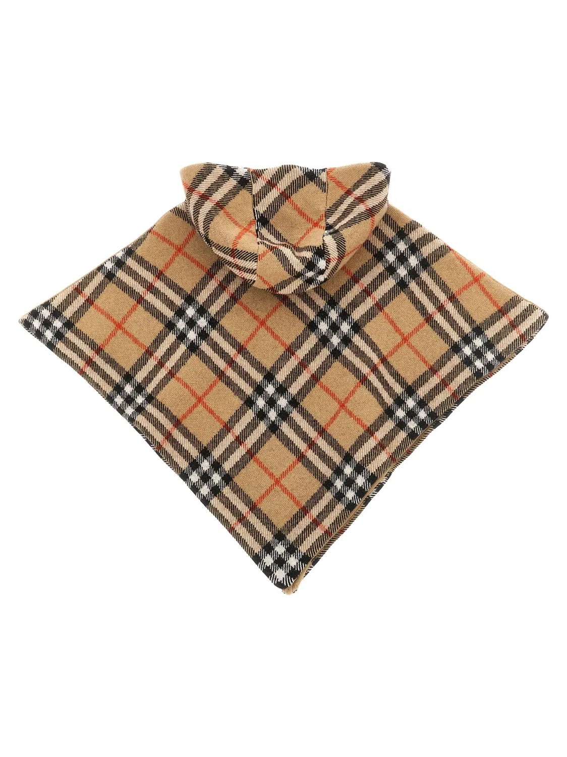 Накидка "Летт" Burberry, бежевый — фото 2