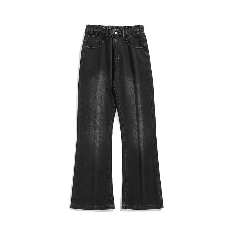 Детские джинсы с флисовой подкладкой, прямого кроя, Unisex Thickened And Fleece Lined Straight Fit Pants, MUSCLETECH