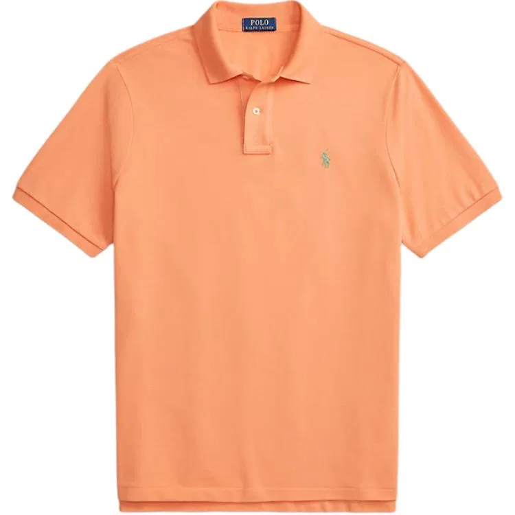 Мужское поло с воротником Ribbed Polo Shirt Polo Ralph Lauren