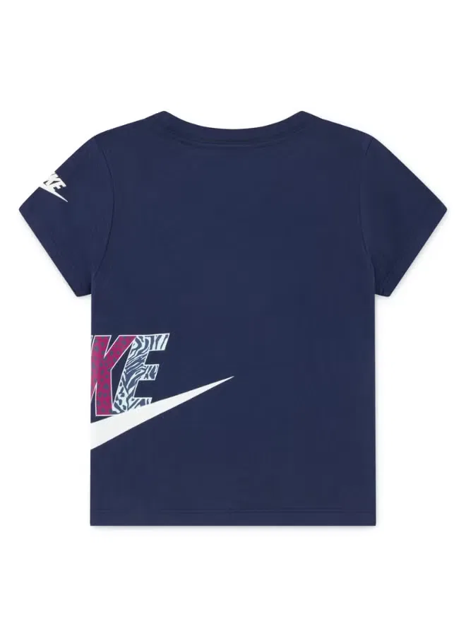 Футболка с графическим принтом Wild Warmth Nike, темно-синий — фото 2