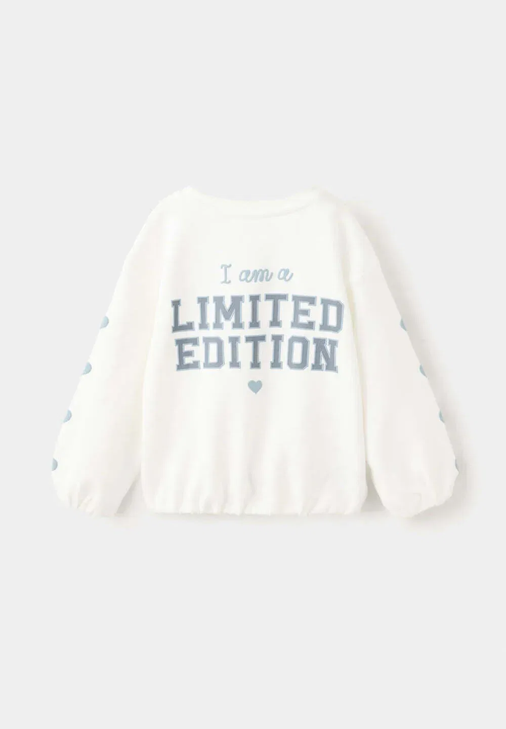 Детская кофточка с длинными рукавами Mango Kids, Off-White — фото 2