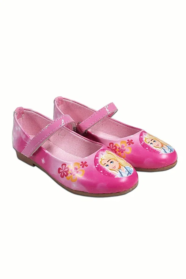 Детские балетки для девочек с принтом Welissa, Pink