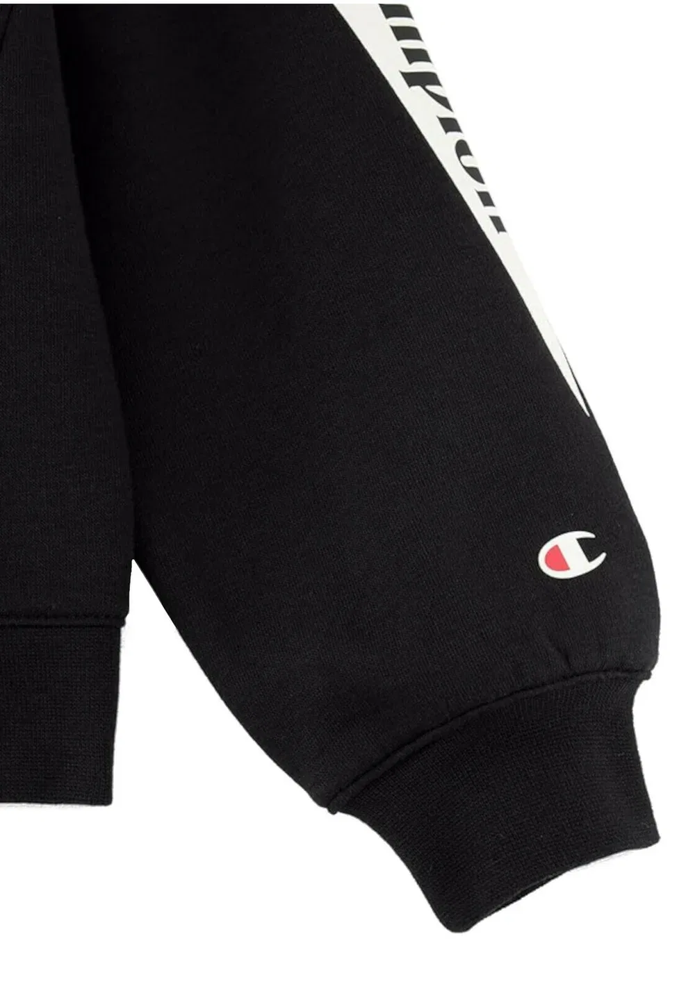 Толстовка на молнии, цвет kk001 - толстовка с застежкой-молнией Champion, Black — фото 3