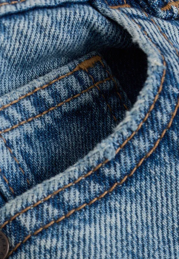 Шорты джинсовые Regular Fit Next, mid blue, синий — фото 2