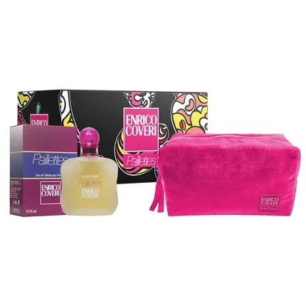 Набор парфюмерный Enrico Coveri Paillettes, Eau De Toilette и клатч