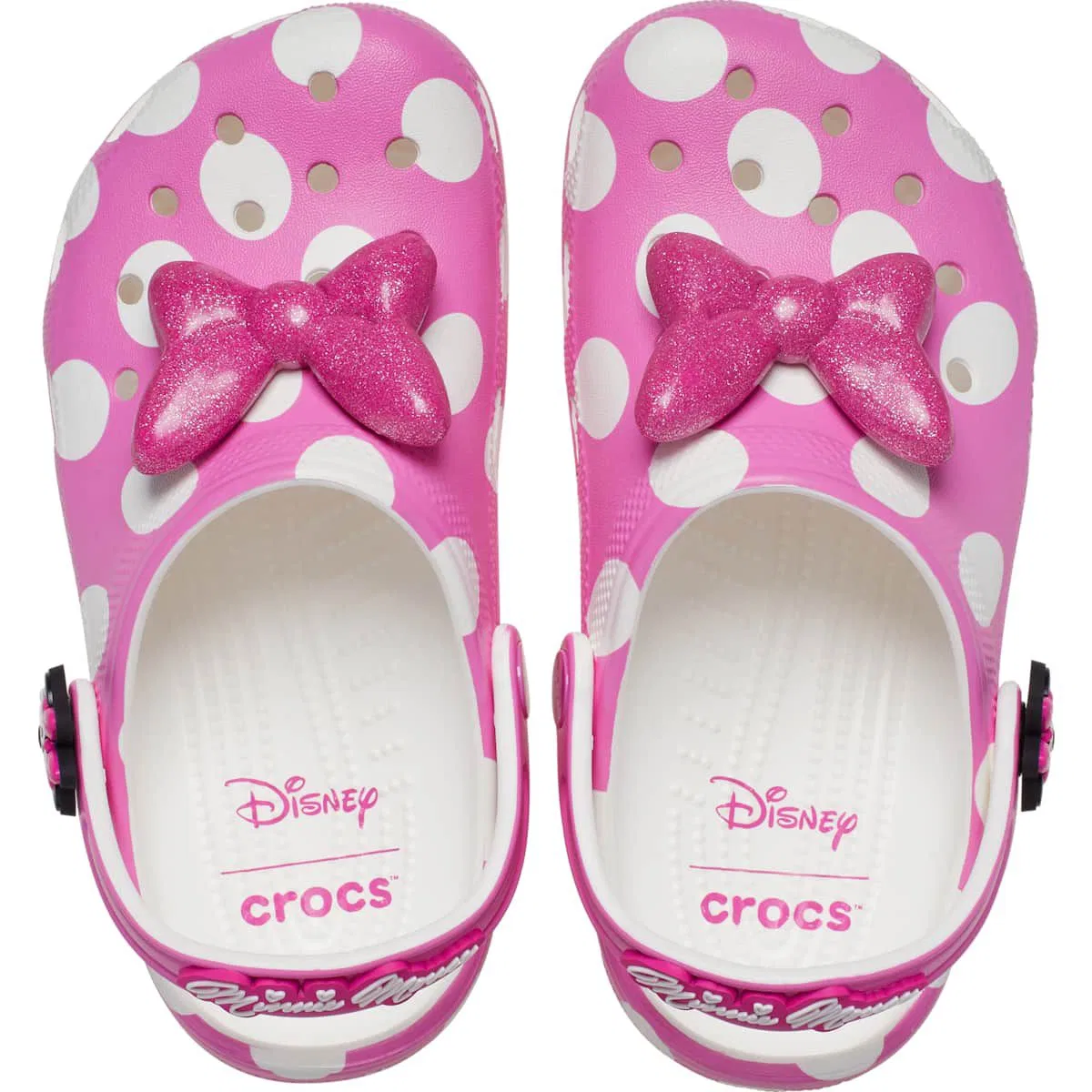 Детские сабо с принтом Minnie Mouse Classic Clog Crocs, Minnie Mouse