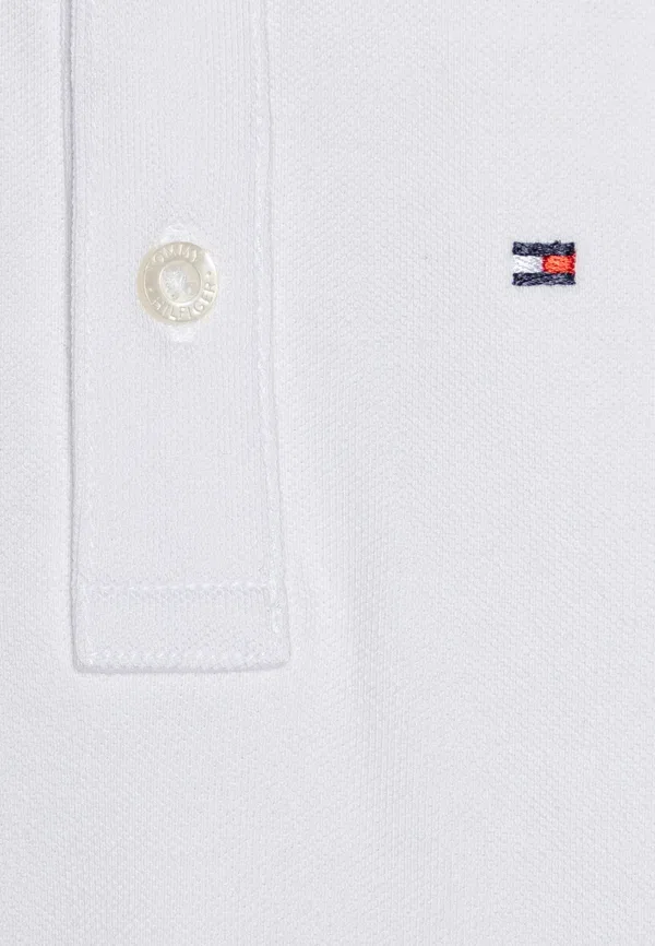 Поло из пике Tommy Hilfiger white, белый — фото 3