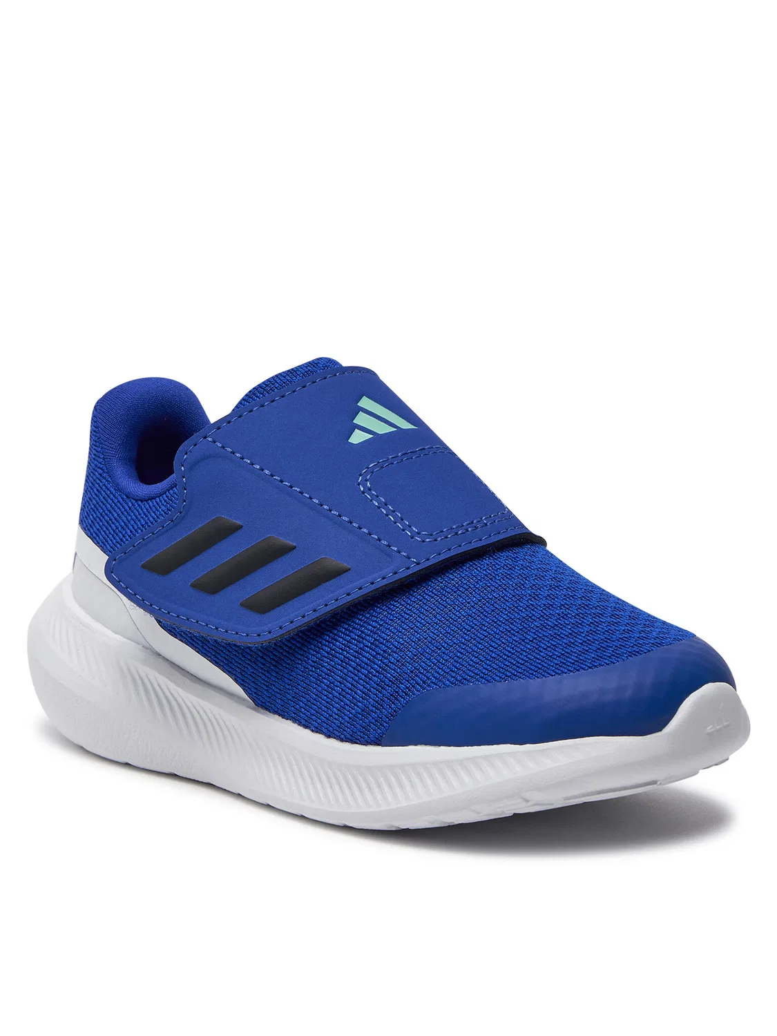 Кроссовки для мальчика Runfalcon Sport Running Hook-and-Loop Shoes Adidas, синий — фото 2