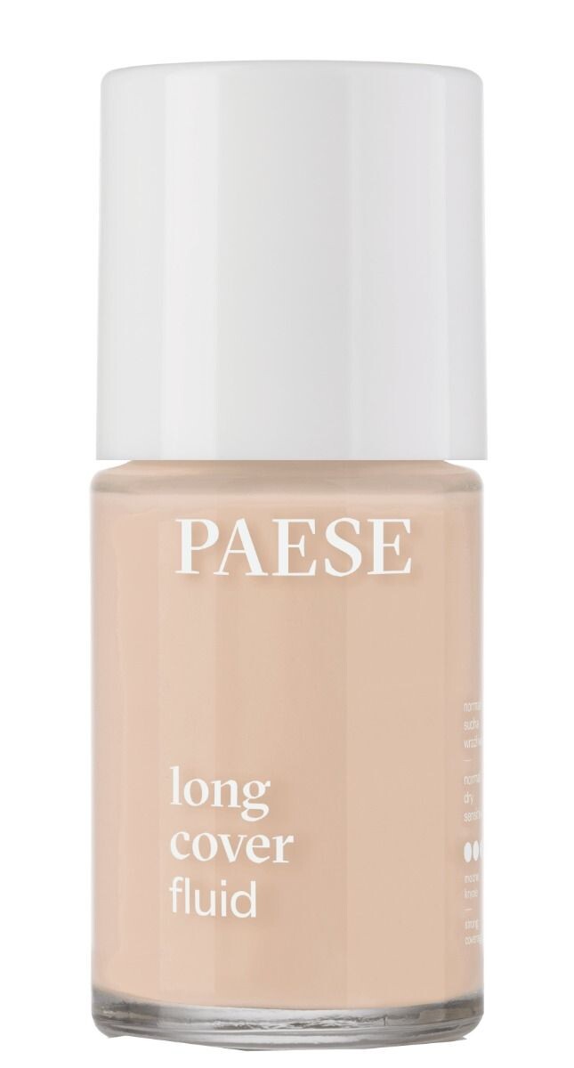 

Paese Long Cover Fluid Праймер для лица, 01 Porcelanowy beż