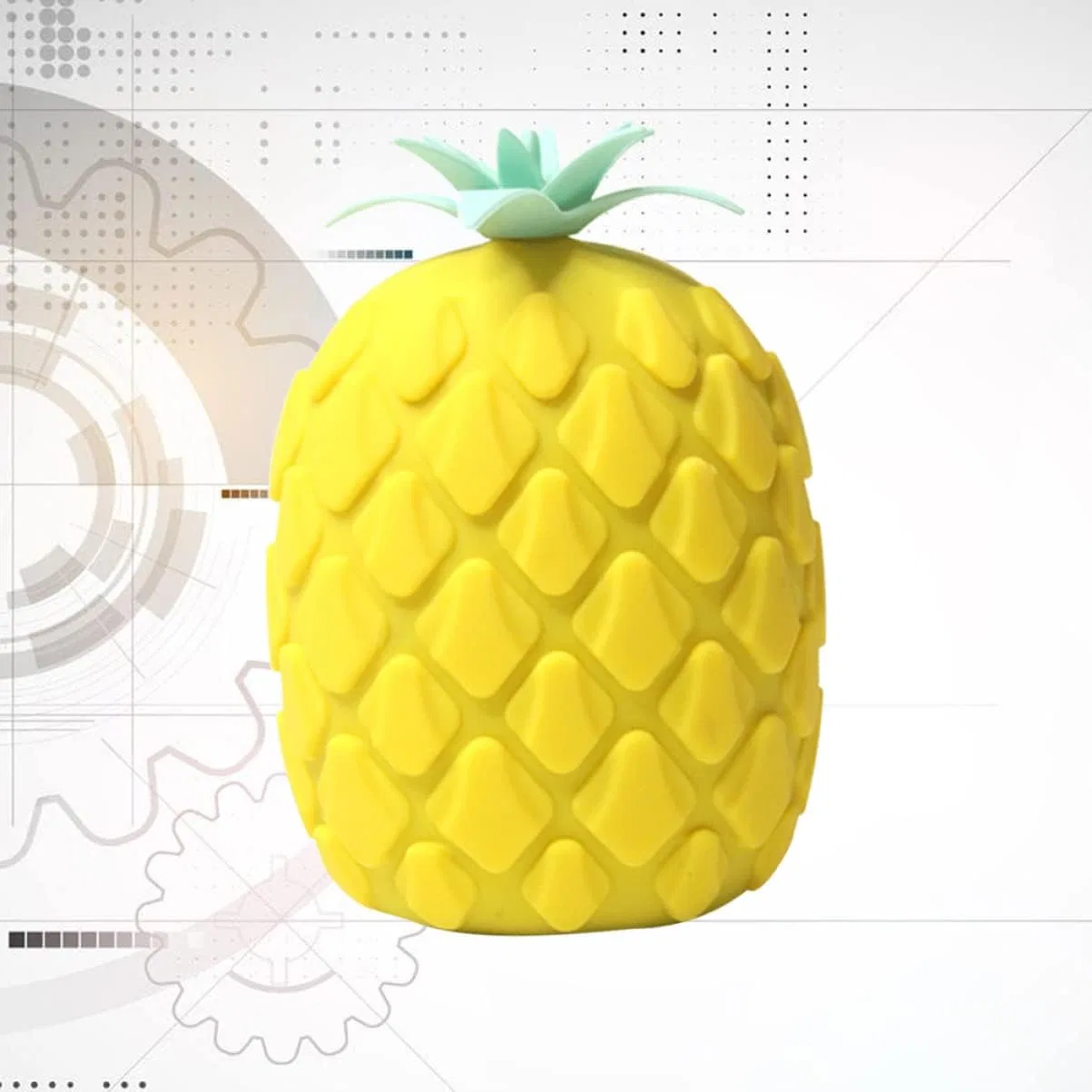 Набор щеток для душа, 3 шт, Silicone, FRCOLOR, 11x8.5x12 см, Yellow — фото 2
