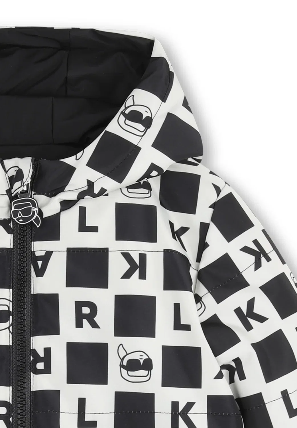 Doudoune двусторонний - зимняя куртка Karl Lagerfeld Kids, Chanvre — фото 3
