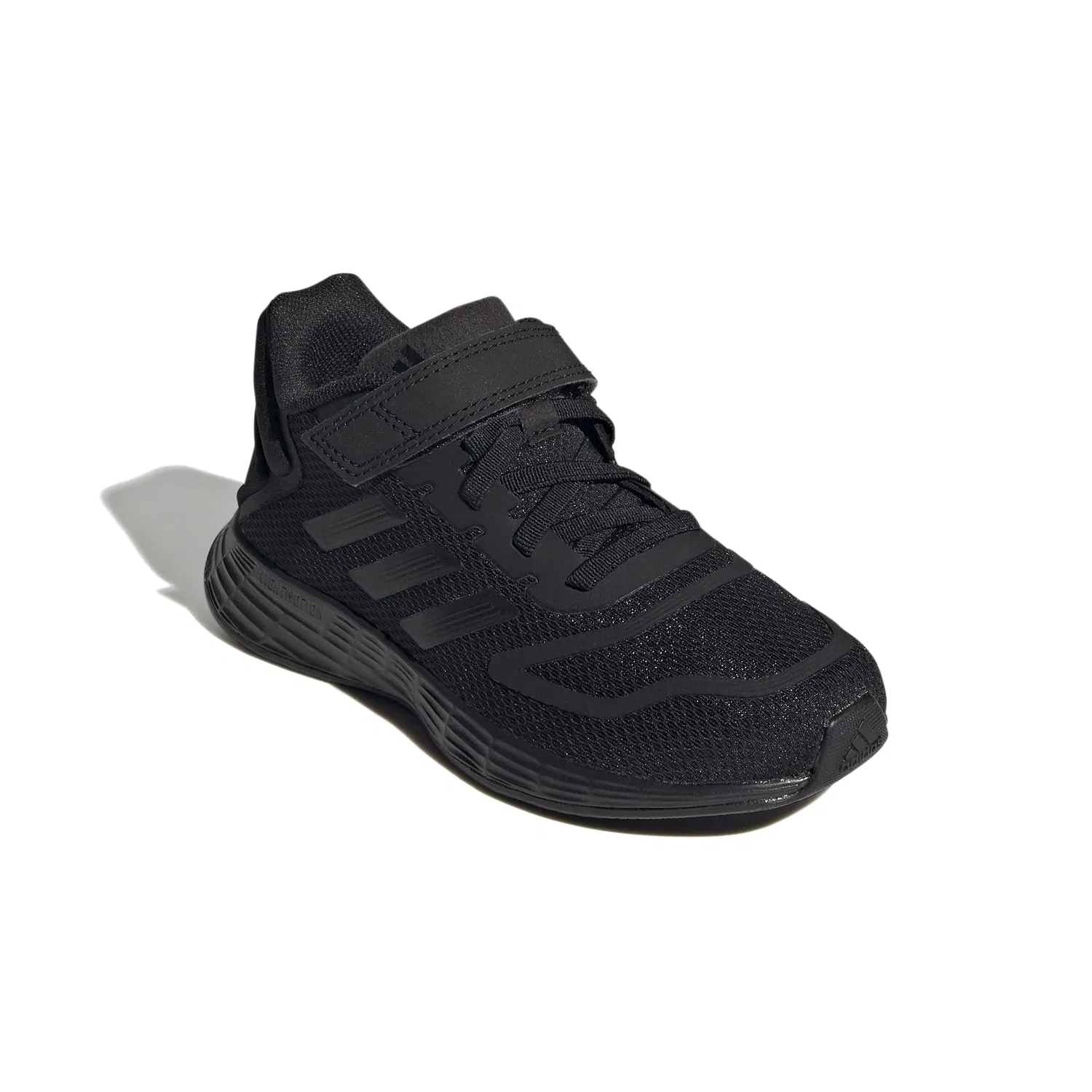 Детские кроссовки для мальчиков с легкой конструкцией Duramo 10 El K Adidas, Core Black Core Black — фото 2