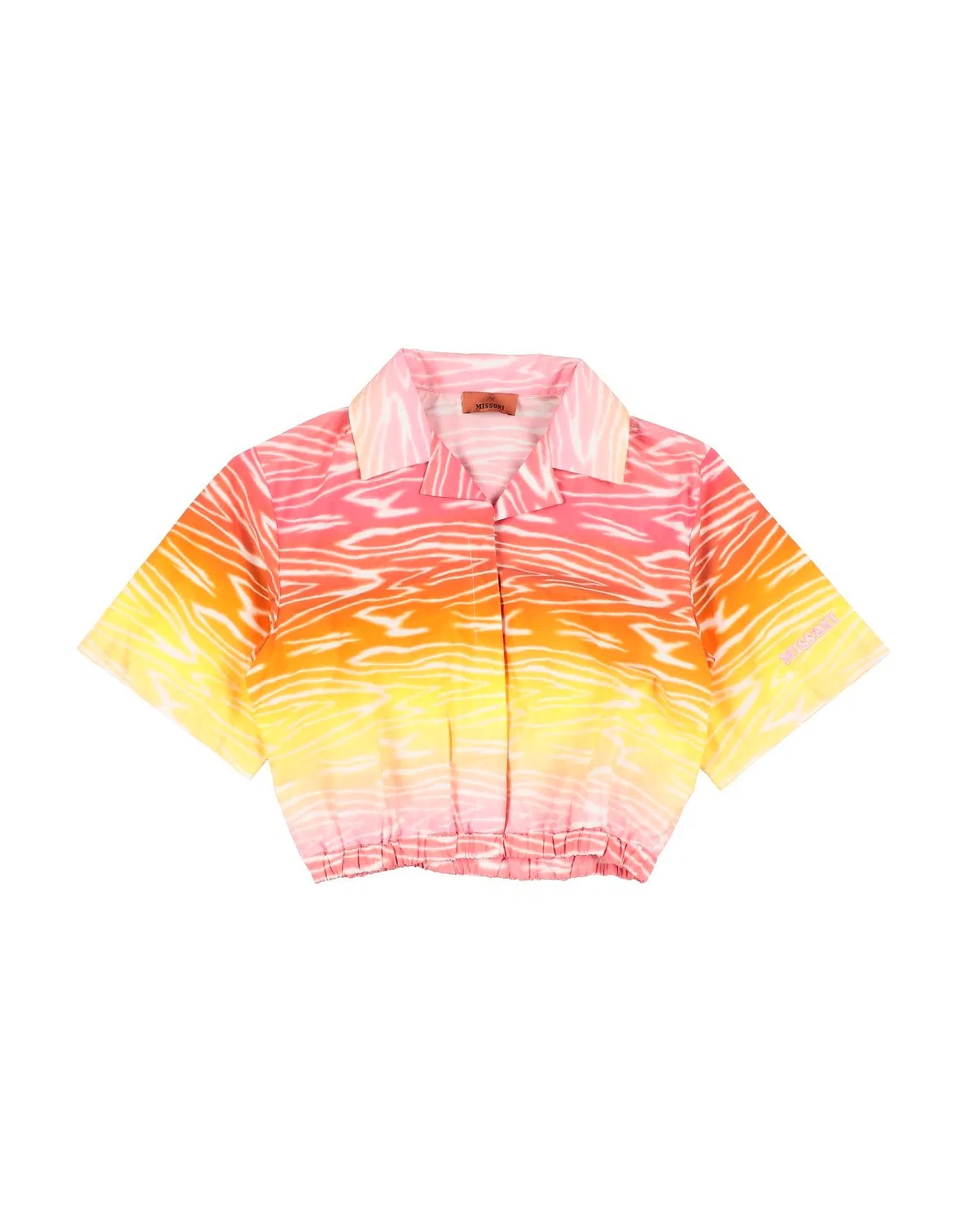 Детская блузка с коротким рукавом Missoni, розовый
