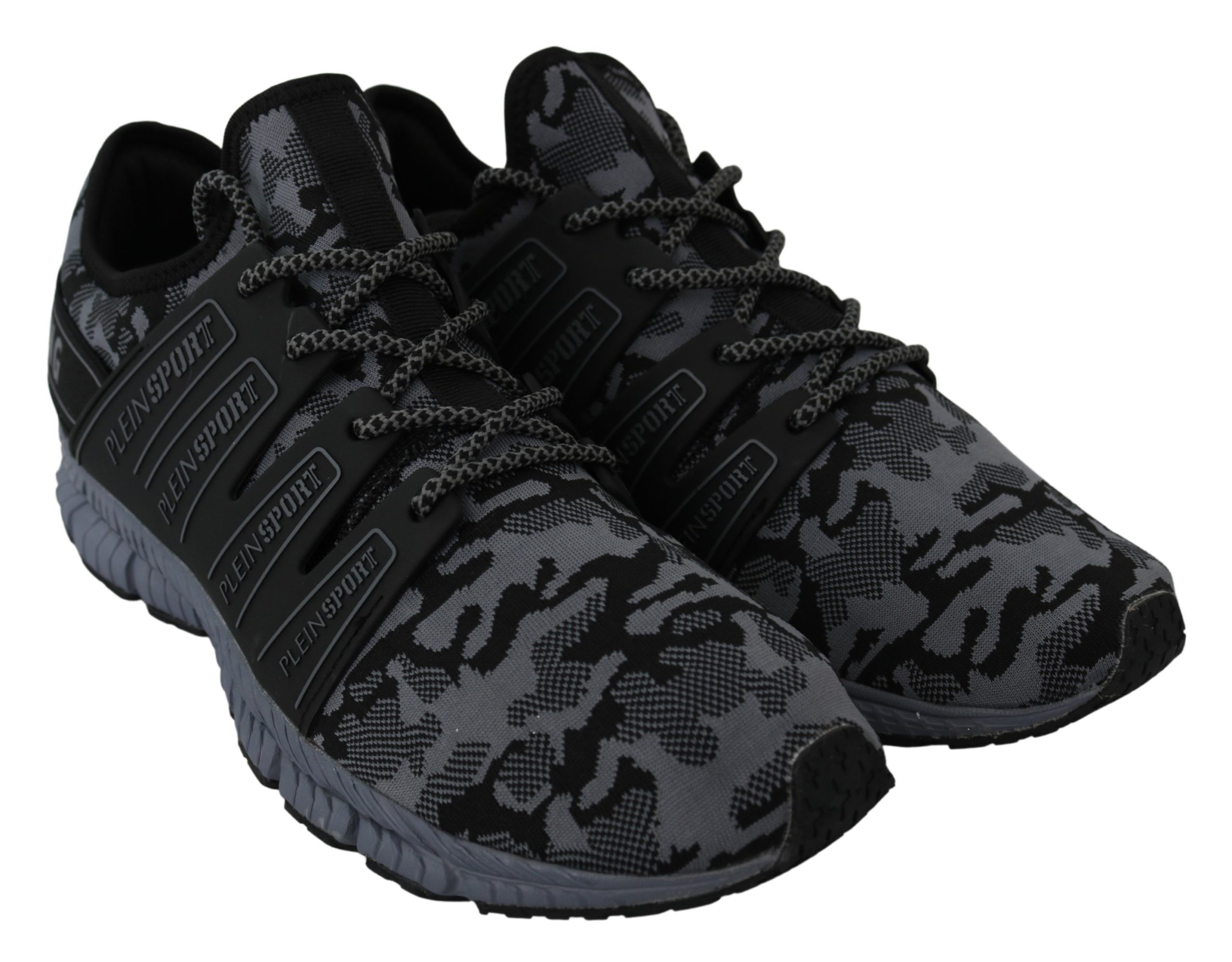 

Кроссовки Sleek Runner Backside Sport Plein Sport, черный