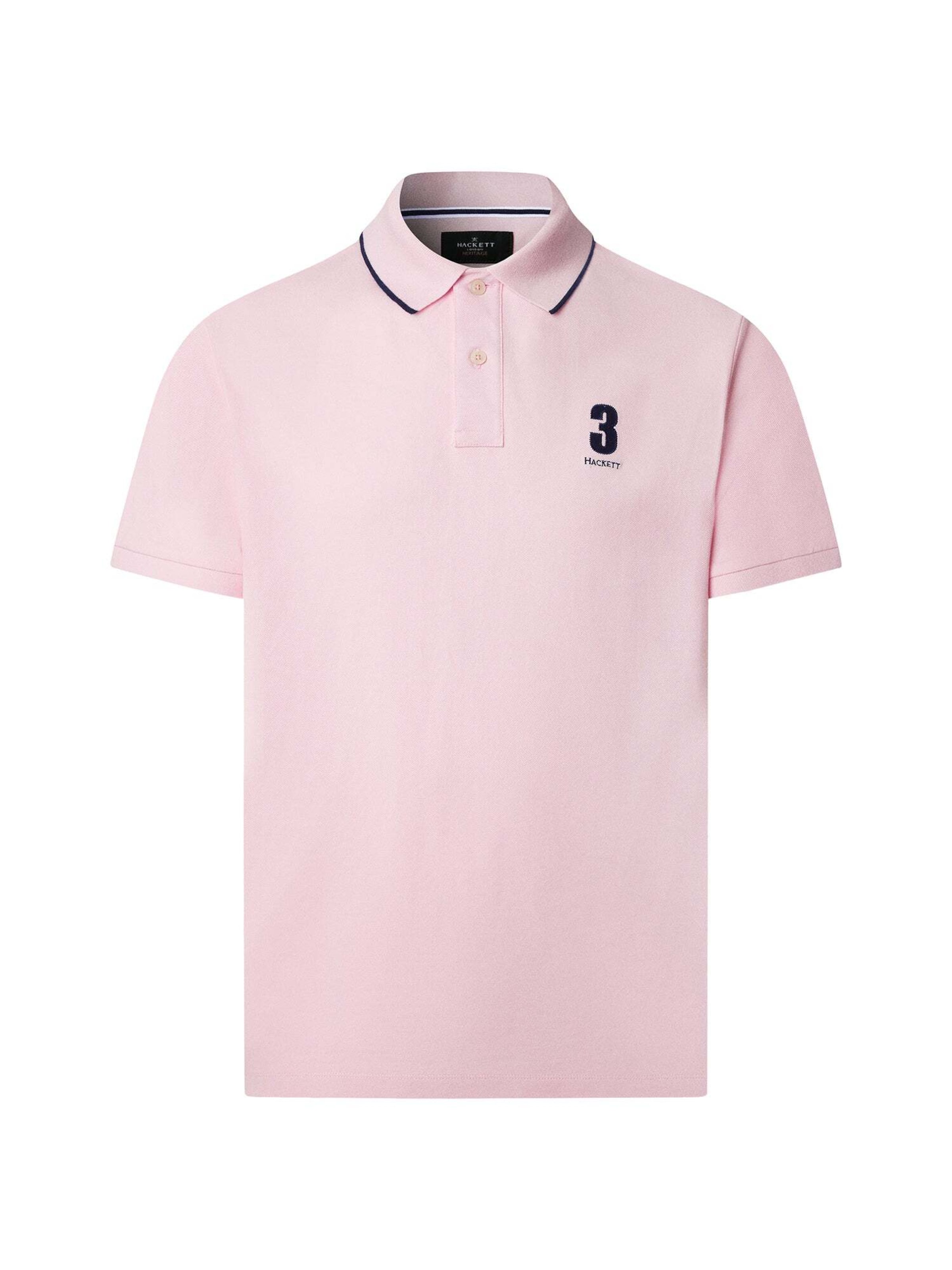 

Hackett London Футболка 'Heritage' в светло-розовом цвете