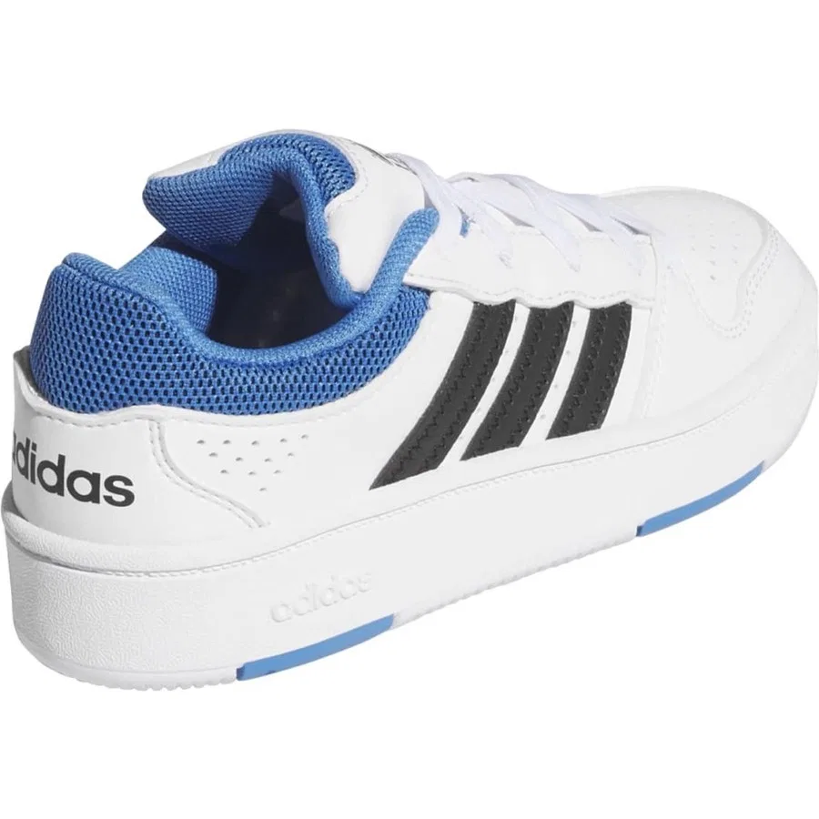 Детские спортивные кроссовки с закрытым носком Adidas Hoops Classıc El C, Белый — фото 3