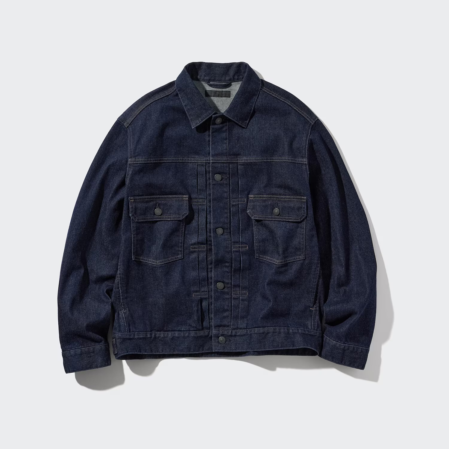 

Джинсовая куртка UNIQLO Unisex, 68 темно-синий