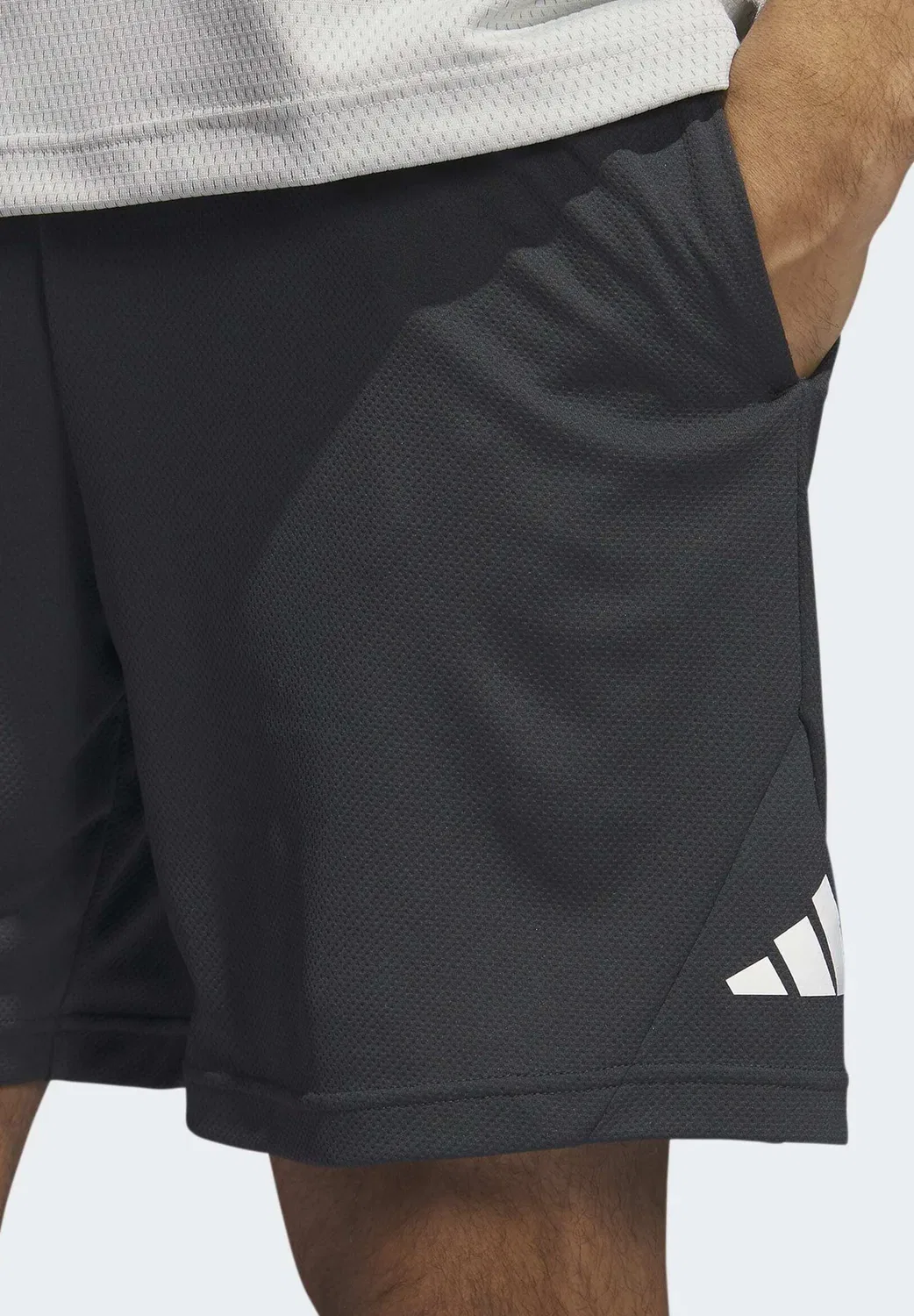 Шорты Bos - спортивные шорты Adidas Performance, Carbon — фото 3